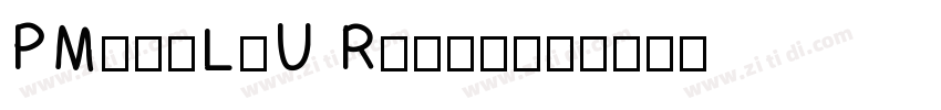 PMingLiU Regular字体转换